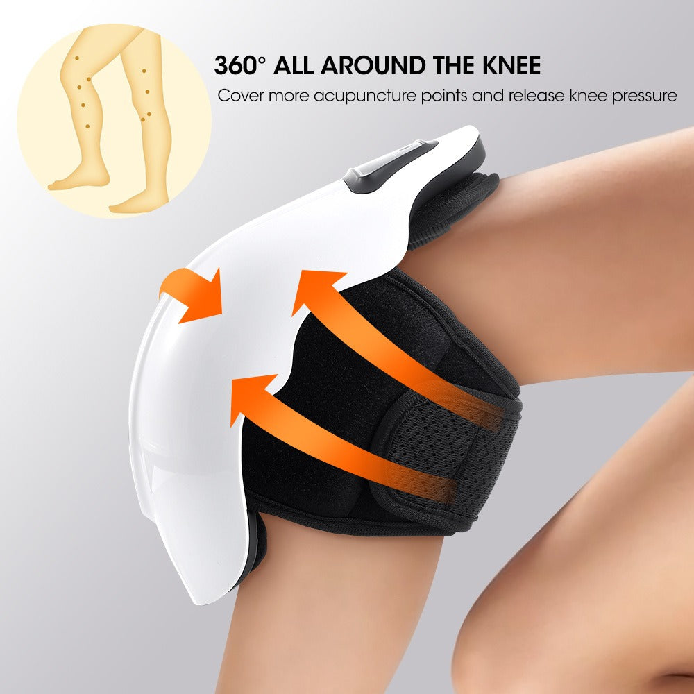 Kneefy™ Smart Knee Massager – Heat & Vibration Therapy for Fast Knee Pain Relief & Joint Recovery