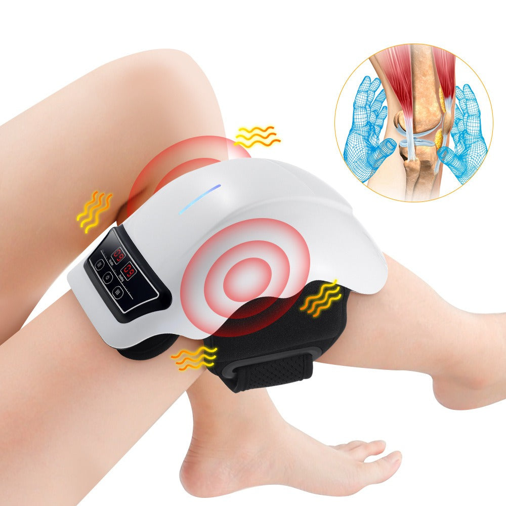 Kneefy™ Smart Knee Massager – Heat & Vibration Therapy for Fast Knee Pain Relief & Joint Recovery