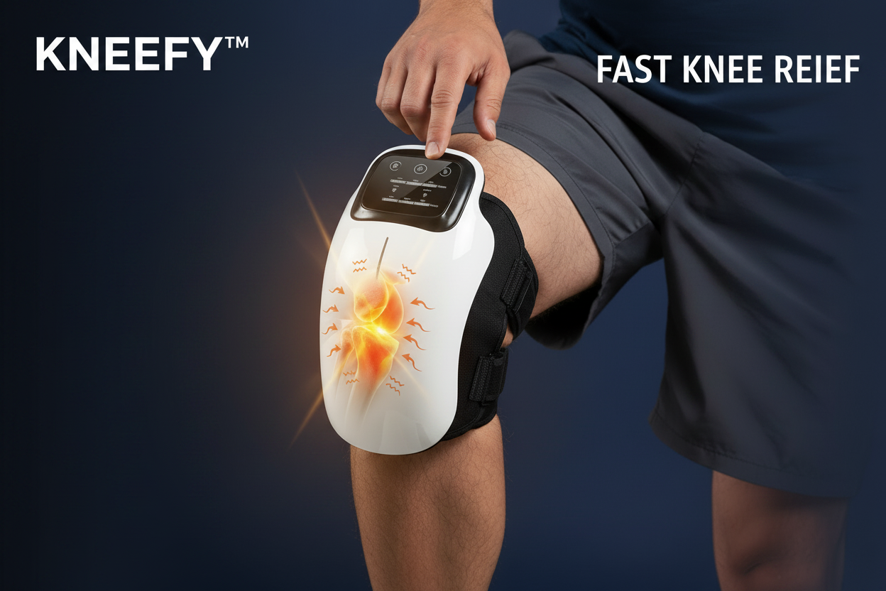Kneefy™ Smart Knee Massager branded hero image
